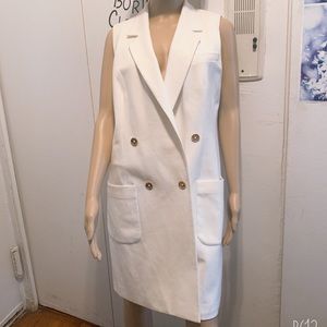 Michael Michael Kors Ecru blazer vest